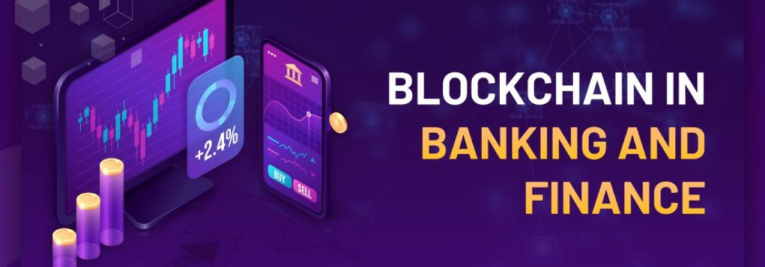 banner for blockchain finance