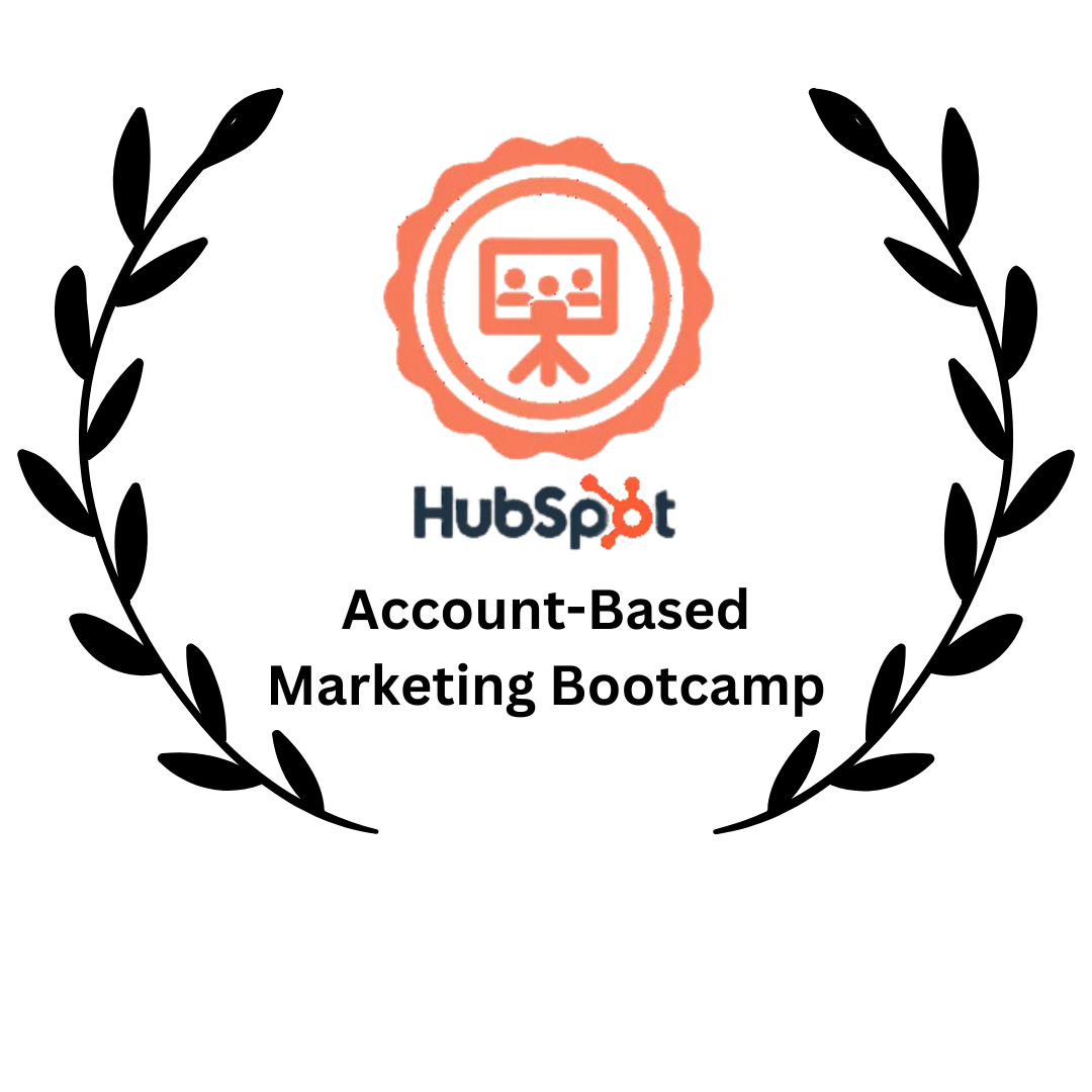 Hubspot Certification - Account based marketing bootcamp