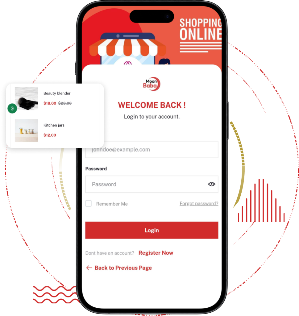 Alibaba clone app by WebSenor