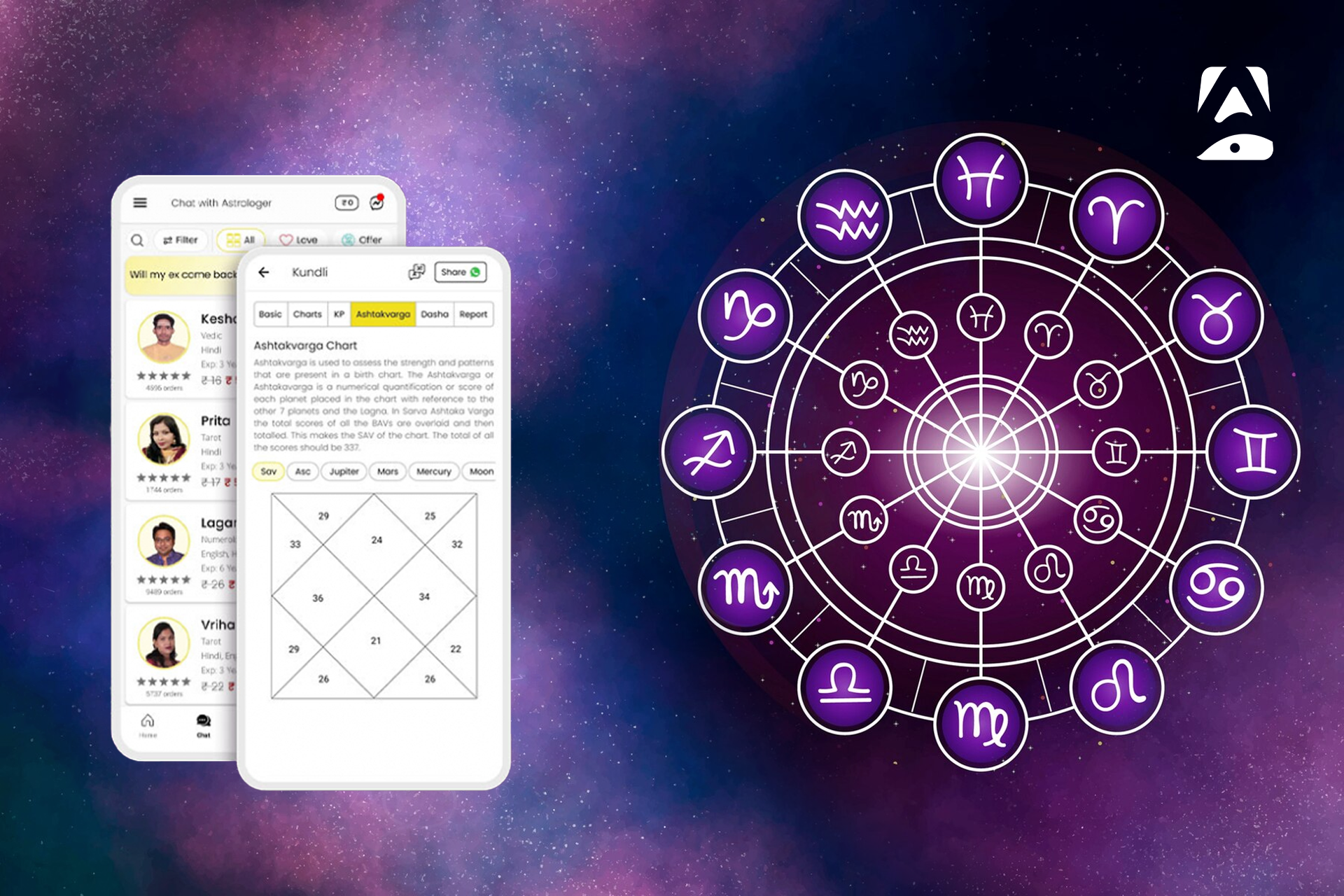 Astrotalk clone app by WebSenor