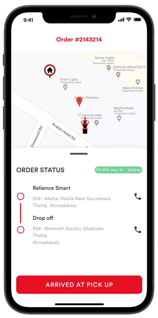 Talabat clone app, best food delivery solution by WebSenor