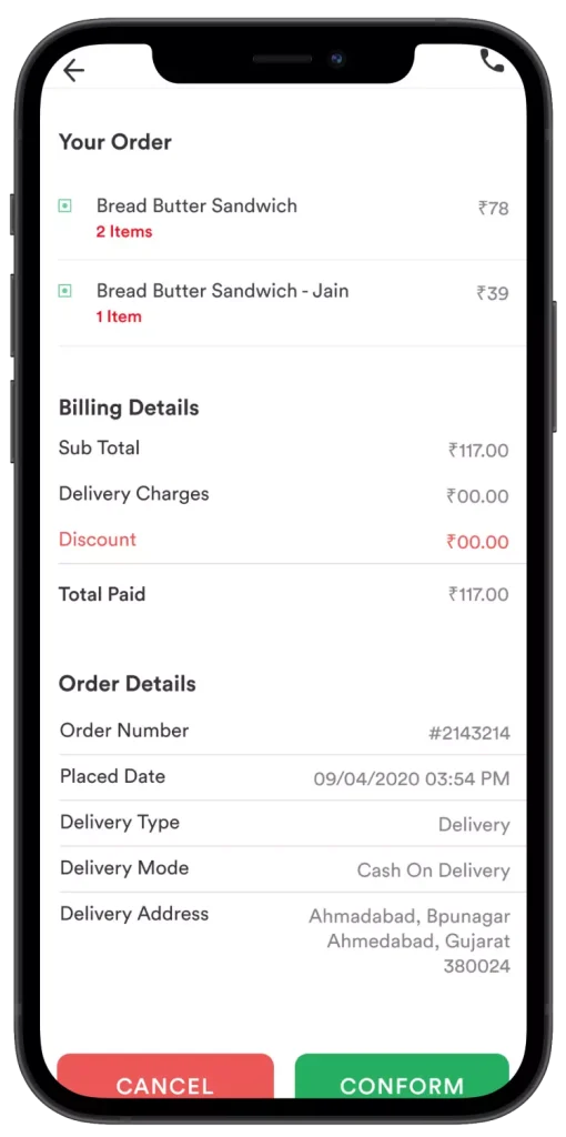 Talabat clone app by WebSenor