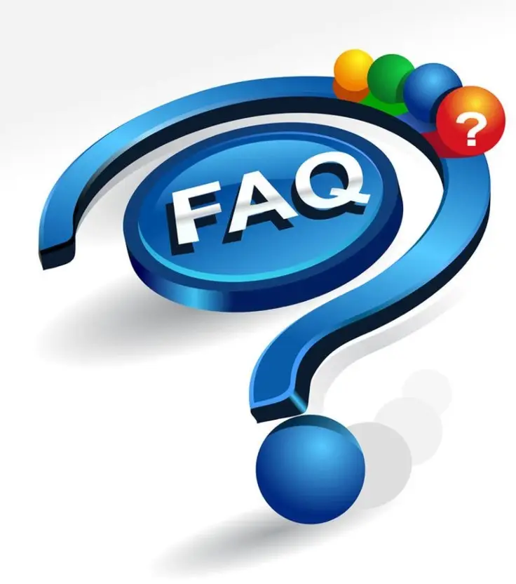 FAQ symbol , these are for WebSenor, leading web development company in bangalore