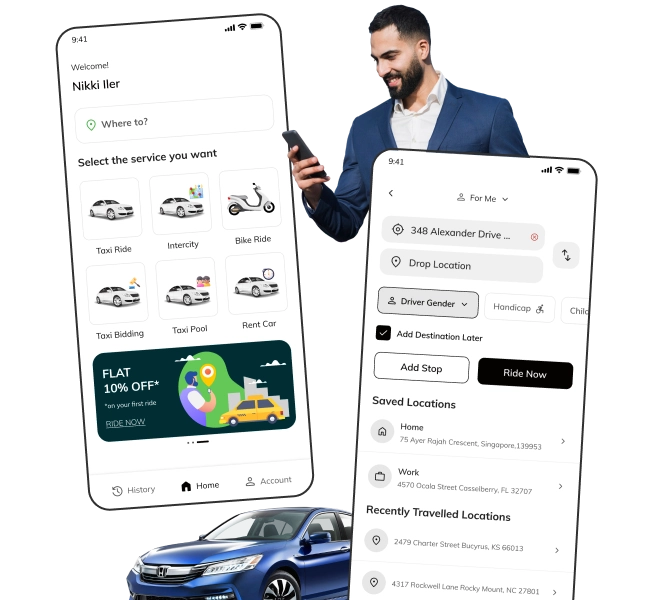 BlaBlaCar Clone App by WebSenor