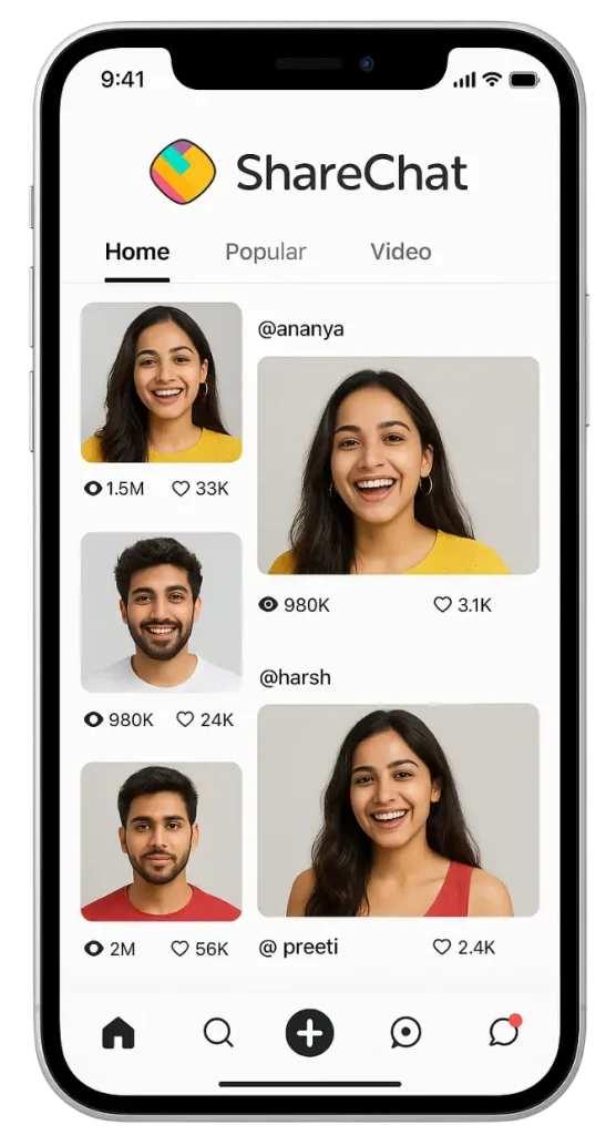 ShareChat App Clone