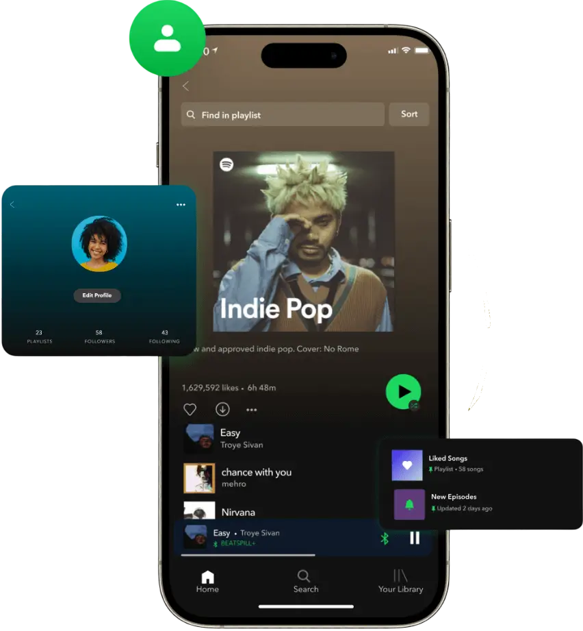 Spotify clone 2025