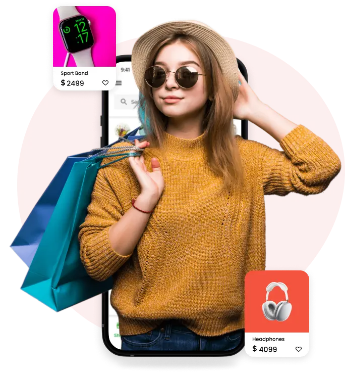 Amazon clone app by WebSenor for smooth shopping and easy product management