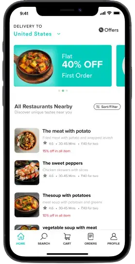Deliveroo Clone App