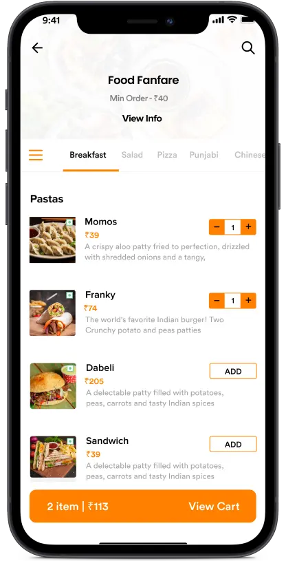 Just Eat Like Food Delivery App Development Solution