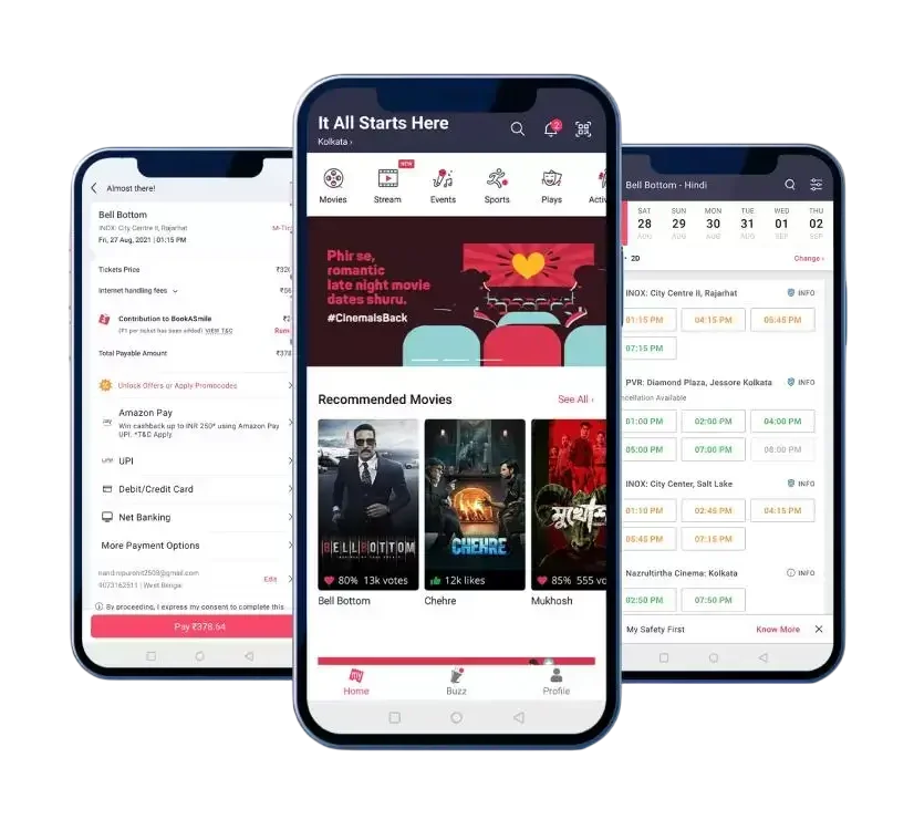 bookmyshow clone app