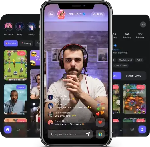 Bigo live clone app by WebSenor