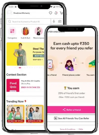 Meesho Clone App by WebSenor
