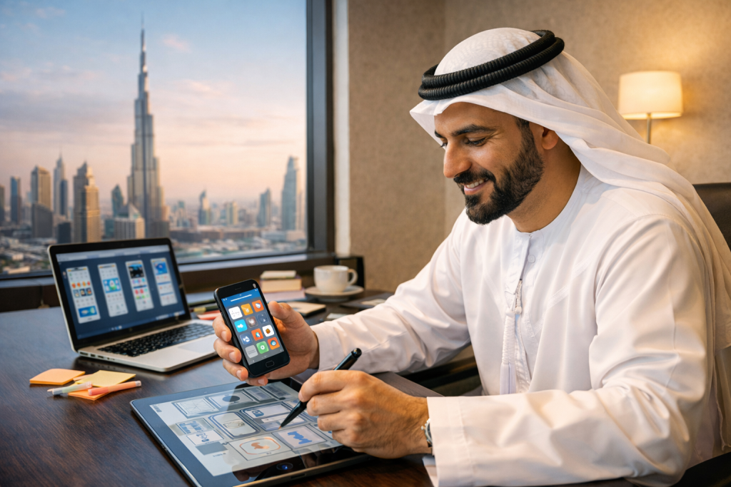 mobile app development solutions in dubai